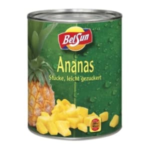 BELSUN kompot od ananas kocke 820g slide slika