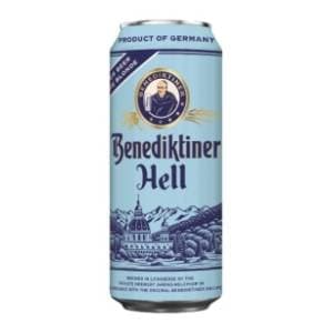 BENEDIKTINER Hell pivo limenka 0,5l slide slika