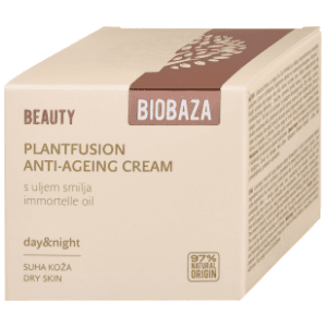 BIOBAZA Beauty anti-age krema s uljem smilja 50ml slide slika