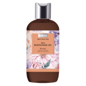 BIOBAZA gel za tuširanje botanika rosary 3in1 250ml slide slika