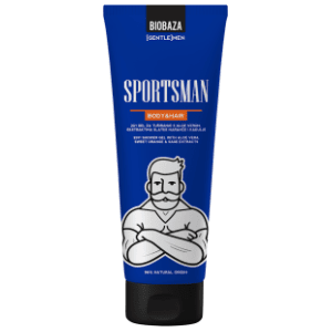BIOBAZA Sportsman 2u1 gel za tuširanje 220ml slide slika