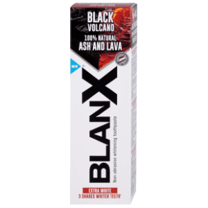 BLANX Black volcano zubna pasta 75ml slide slika
