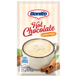 BONITO bijela topla čokolada 10x25g slide slika