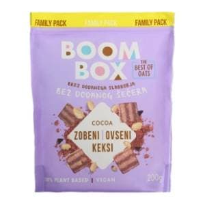 BOOM BOX zobeni keksi s kakaom 200g slide slika