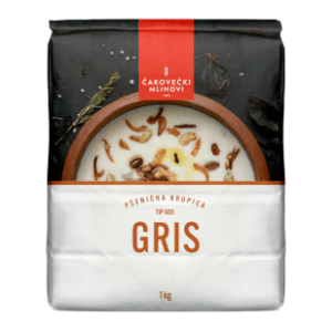 ČAKOVEČKI MLINOVI gris pšenična krupica T-400 1kg slide slika