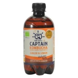 CAPTAIN Kombucha đumbir  limun 0,4l slide slika