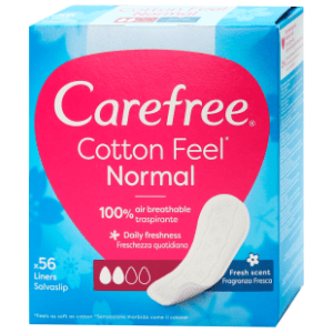 CAREFREE Cotton fresh dnevni ulošci 56kom slide slika