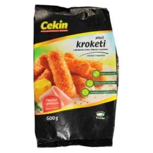 CEKIN pileći kroketi s dimljenim sirom šunkom i sezamom 600g slide slika