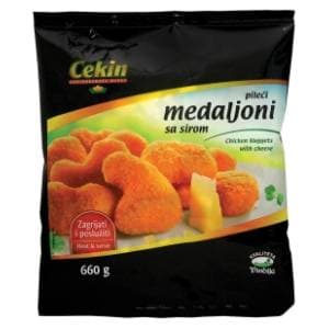 CEKIN pileći medaljoni sa sirom 660g slide slika
