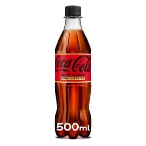 COCA COLA Zero caffeine 0,5l slide slika