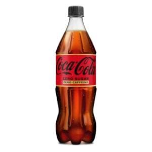COCA COLA Zero caffeine 1l slide slika
