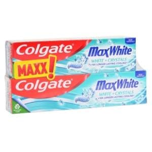 COLGATE Max white zubna pasta 100ml + 75ml slide slika
