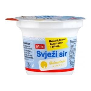 DALMATINSKI SIREVI svježi sir čaša 250g slide slika
