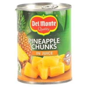 DEL MONTE ananas komadići u sirupu 560g/350g slide slika