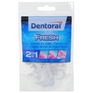 DENTORAL Fresh konac za zube na štapiću 32kom slide slika