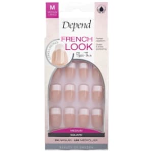 DEPEND French pink medium umjetni nokti 24kom slide slika