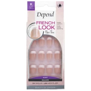 DEPEND French pink short umjetni nokti 24kom slide slika