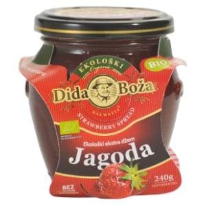 DIDA BOŽA ekološki ekstra džem jagoda 240g slide slika