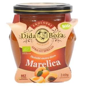 DIDA BOŽA ekološki ekstra džem marelica 240g slide slika