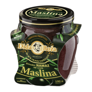 DIDA BOŽA namaz od crnih maslina 190g slide slika