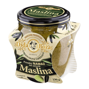 DIDA BOŽA namaz od zelenih maslina 190g slide slika