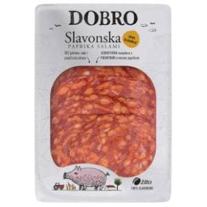 DOBRO Slavonska salama narezak 80g slide slika