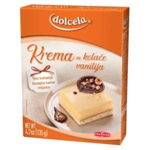 DOLCELA krema za kolače vanilija 135g slide slika