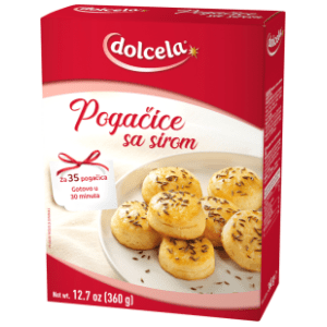 DOLCELA mješavina pogačice sa sirom 360g slide slika