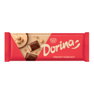 DORINA čokolada creamy hazelnut 245g slide slika