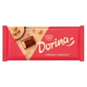 DORINA čokolada creamy hazelnut 98g slide slika