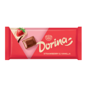 DORINA čokolada jagoda i vanilija 95g slide slika