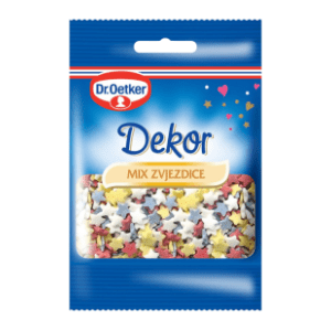 DR.OETKER Dekor mix zvjezdice 10g slide slika