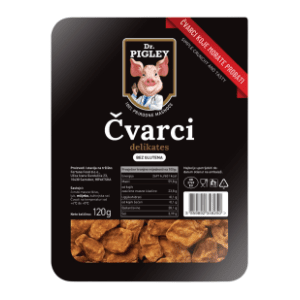 DR. PIGLEY čvarci 120g slide slika