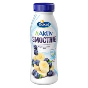 DUKAT B aktiv smoothie borovnica banana 330g slide slika