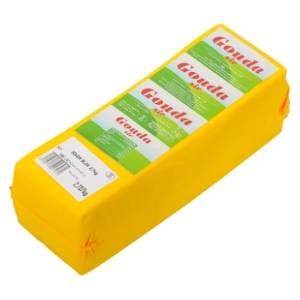 DUKAT Gouda polutvrdi punomasni sir narezani 3kg slide slika