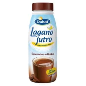 DUKAT Lagano jutro čokoladno mlijeko bez laktoze 0,5l slide slika