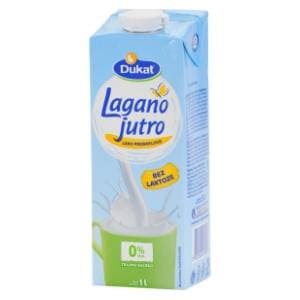 DUKAT Lagano jutro mlijeko bez laktoze 0%mm 1l slide slika