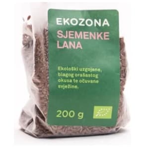 EKOZONA Bio sjemenke lana 200g slide slika