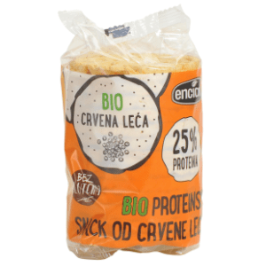 ENCIAN kreker protein crvena leća bez glutena 90g slide slika