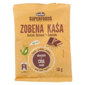 ENCIAN zobena kaša čokolada i chia 50g slide slika