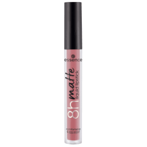 ESSENCE 8h matte tekući ruž za usne 04 rosy nude slide slika