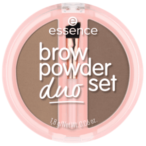ESSENCE Brow powder duo set za obrve 01 light slide slika