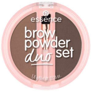 ESSENCE Brow powder duo set za obrve 02 medium slide slika