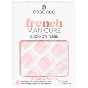 ESSENCE French manicure umjetni nokti 01 classic french 12kom slide slika
