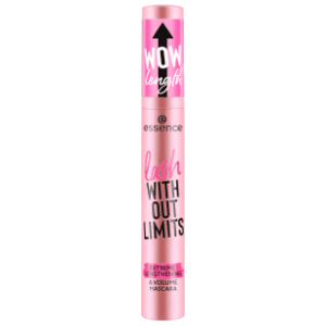 ESSENCE Lash with out limits maskara 01 ultra black slide slika