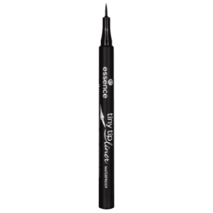 ESSENCE tiny tip vodootporni tuš za oči 01 deep black slide slika