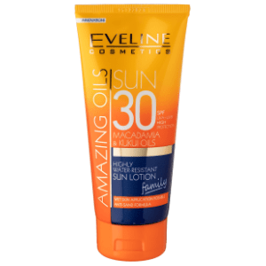 EVELINE Amazing oils losion za sunčanje SPF30 200ml slide slika
