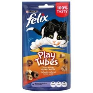 FELIX Play Tubes poslastica za mačke piletina i jetrica 50g slide slika