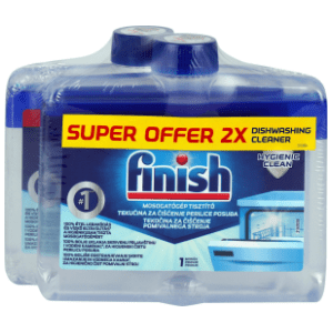 FINISH sredstvo za čišćenje perilice posuđa 2x250ml slide slika
