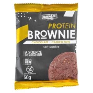 FRANK&OLI Protein brownie čokolada i indijski orah 50g slide slika
